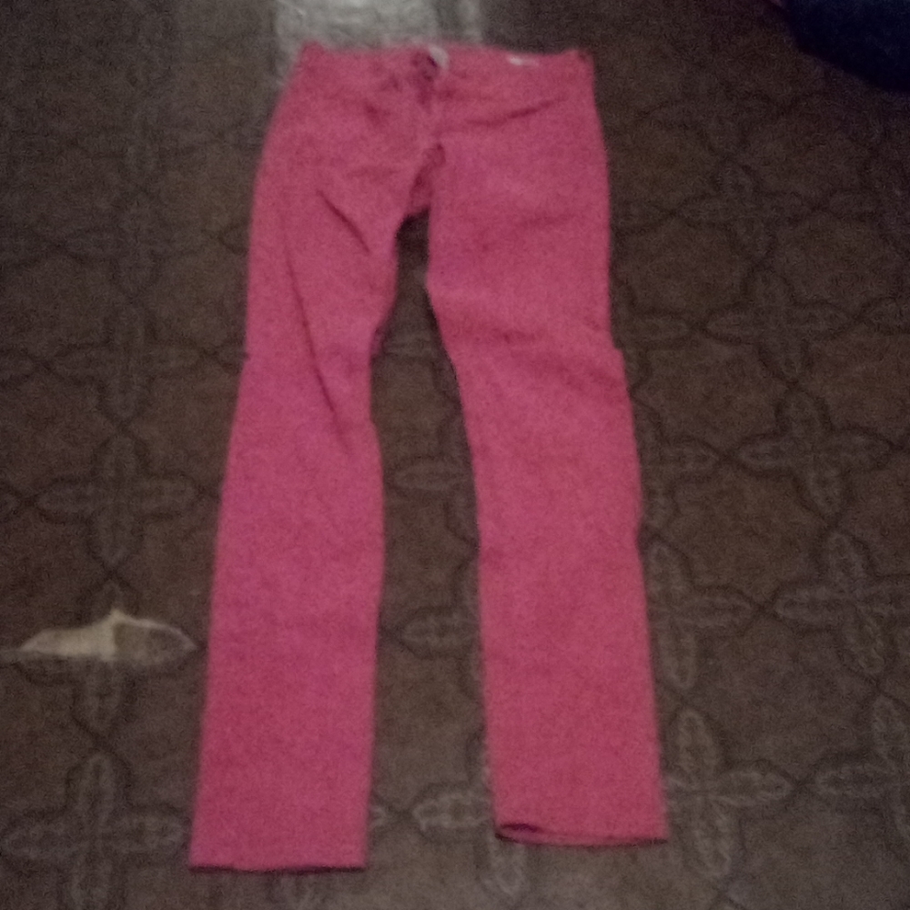 Pink jeans